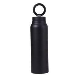 Butelka / bidon na wodę metal z uchwytem kompatybilnym z Magsafe 950ml czarny