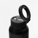 Butelka / bidon na wodę metal z uchwytem kompatybilnym z Magsafe 950ml czarny