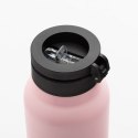 Butelka / bidon na wodę metal z uchwytem kompatybilnym z Magsafe 950ml różowy