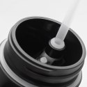 Butelka / bidon na wodę metal z uchwytem kompatybilnym z Magsafe 950ml różowy