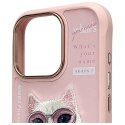 NIMMY futerał COOL&CUTE 2.0 Cat do IPHONE 16 Pro różowy