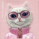 NIMMY futerał COOL&CUTE 2.0 Cat do IPHONE 16 Pro różowy
