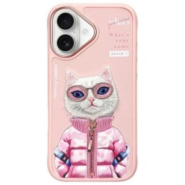 NIMMY futerał COOL&CUTE 2.0 Cat do IPHONE 16 różowy