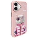 NIMMY futerał COOL&CUTE 2.0 Cat do IPHONE 16 różowy