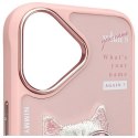 NIMMY futerał COOL&CUTE 2.0 Cat do IPHONE 16 różowy