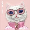 NIMMY futerał COOL&CUTE 2.0 Cat do IPHONE 16 różowy
