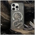 NIMMY futerał DRAGON kompatybilny z MagSafe do IPHONE 16 Pro Max szary