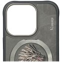 NIMMY futerał DRAGON kompatybilny z MagSafe do IPHONE 16 Pro szary