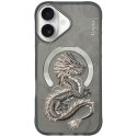 NIMMY futerał DRAGON kompatybilny z MagSafe do IPHONE 16 szary