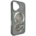 NIMMY futerał DRAGON kompatybilny z MagSafe do IPHONE 16 szary