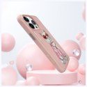 NIMMY futerał GLASSES COOL CAT do IPHONE 15 Pro różowy