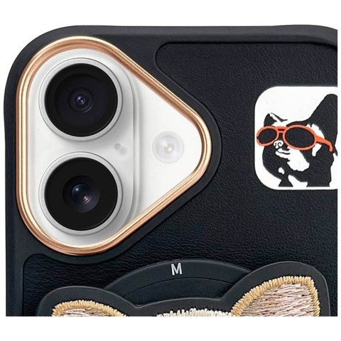 NIMMY futerał GLASSES COOL DOG kompatybilny z MagSafe do IPHONE 16 czarny