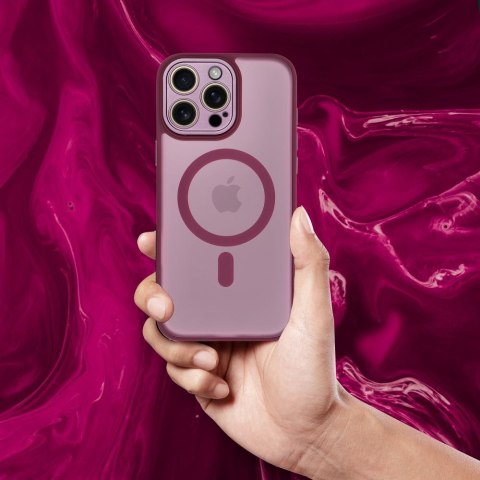 Etui na iPhone 12 PRO Variete Mag Cover zgodne z MagSafe fioletowe