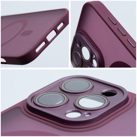 Etui na iPhone 12 PRO Variete Mag Cover zgodne z MagSafe fioletowe