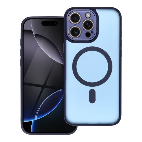 Etui na iPhone 14 Variete Mag Cover zgodne z MagSafe granatowe