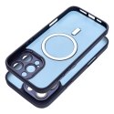 Etui na iPhone 14 Variete Mag Cover zgodne z MagSafe granatowe