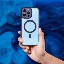 Etui na iPhone 14 Variete Mag Cover zgodne z MagSafe granatowe