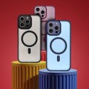 Etui na iPhone 14 Variete Mag Cover zgodne z MagSafe granatowe