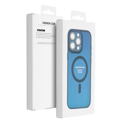 Etui na iPhone 14 Variete Mag Cover zgodne z MagSafe granatowe