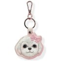 NIMMY etui na lokalizator / brelok BIG EYED PET 2.0 Dog różowy