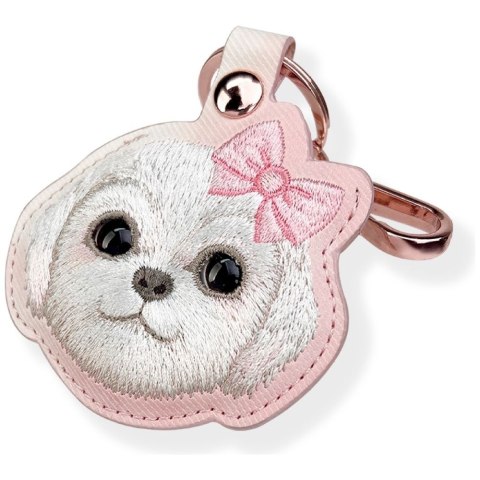 NIMMY etui na lokalizator / brelok BIG EYED PET 2.0 Dog różowy