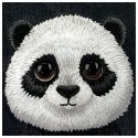 NIMMY futerał BIG EYED PET 2.0 Panda do IPHONE 16 Pro Max czarny