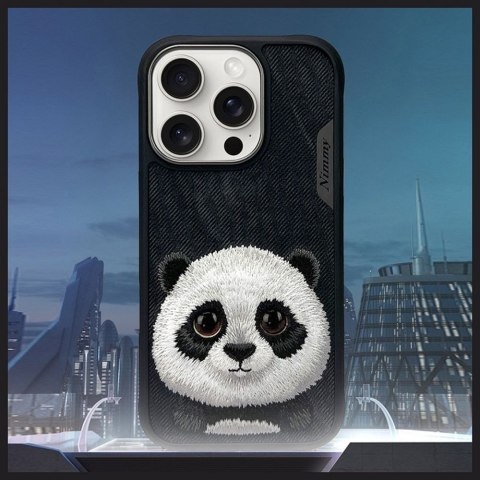 NIMMY futerał BIG EYED PET 2.0 Panda do IPHONE 16 Pro Max czarny