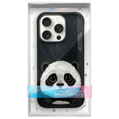 NIMMY futerał BIG EYED PET 2.0 Panda do IPHONE 16 Pro Max czarny