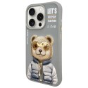 NIMMY futerał COOL&CUTE 2.0 Bear do IPHONE 15 Pro Max szary
