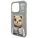 NIMMY futerał COOL&CUTE 2.0 Bear do IPHONE 15 Pro Max szary