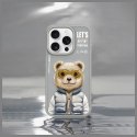 NIMMY futerał COOL&CUTE 2.0 Bear do IPHONE 15 Pro szary