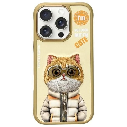 NIMMY futerał COOL&CUTE 2.0 Cat do IPHONE 16 Pro Max khaki