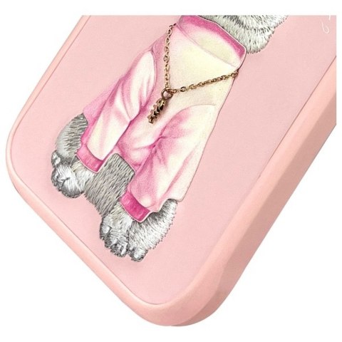 NIMMY futerał GLASSES COOL CAT do IPHONE 16 Pro Max różowy