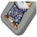 NIMMY futerał GLASSES COOL CAT do IPHONE 16 Pro Max szary