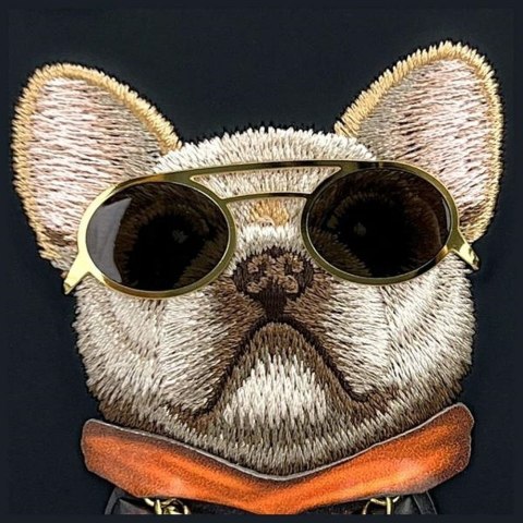 NIMMY futerał GLASSES COOL DOG do IPHONE 16 czarny