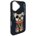 NIMMY futerał GLASSES COOL DOG do IPHONE 16 czarny