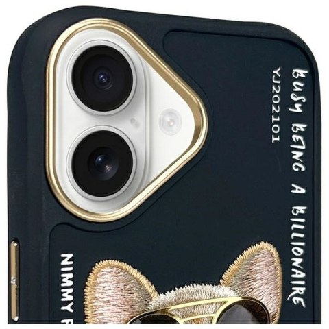 NIMMY futerał GLASSES COOL DOG do IPHONE 16 czarny