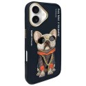NIMMY futerał GLASSES COOL DOG do IPHONE 16 czarny