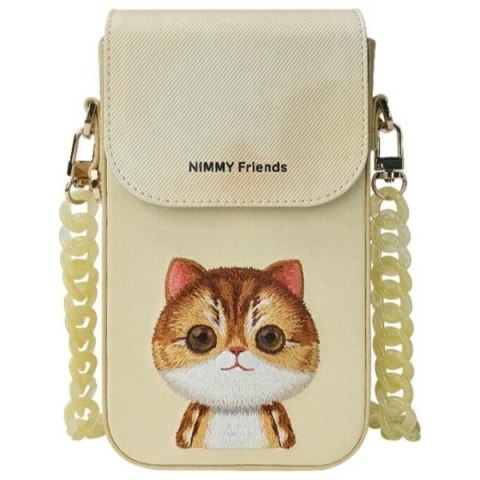 Etui na telefon Nimmy Big Eyed Pet 2.0 cat khaki