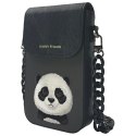 Etui na telefon Nimmy Big Eyed Pet 2.0 panda czarne