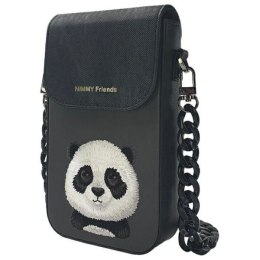 Etui na telefon Nimmy Big Eyed Pet 2.0 panda czarne