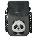 Etui na telefon Nimmy Big Eyed Pet 2.0 panda czarne
