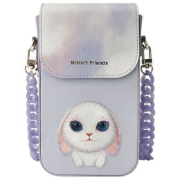 Etui na telefon Nimmy Big Eyed Pet 2.0 rabbit fioletowe