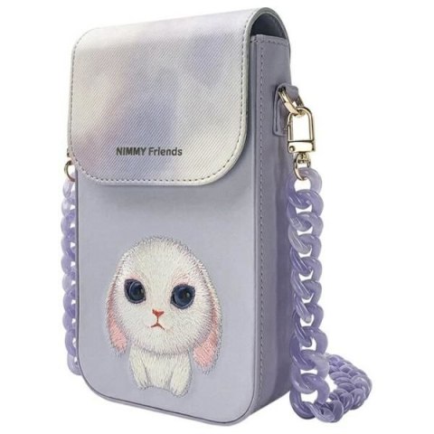 Etui na telefon Nimmy Big Eyed Pet 2.0 rabbit fioletowe