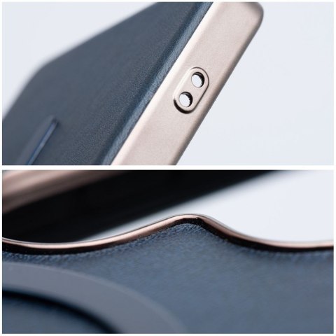 Etui na Samsung S25 ULTRA Gentleman Mag Cover zgodne z MagSafe granatowe