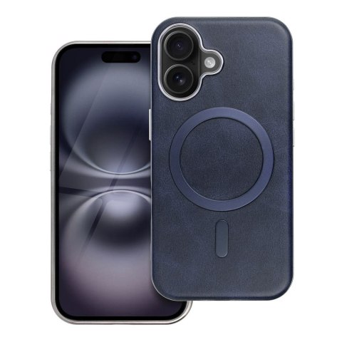 Etui na iPhone 11 Gentleman Mag Cover zgodne z MagSafe granatowe