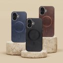 Etui na iPhone 12 Gentleman Mag Cover zgodne z MagSafe granatowe