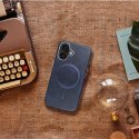 Etui na iPhone 14 PRO MAX Gentleman Mag Cover zgodne z MagSafe granatowe