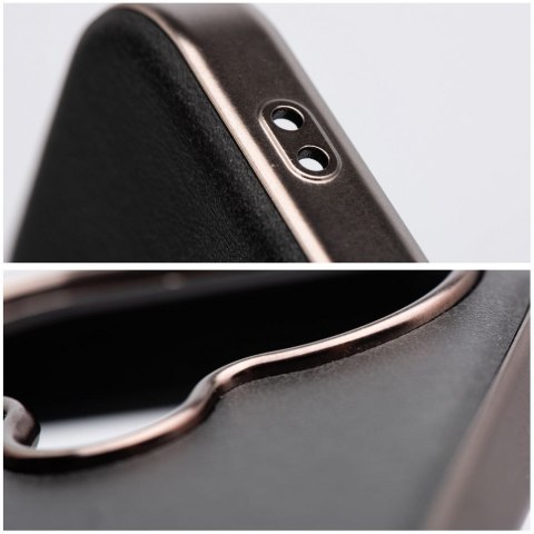 Etui na iPhone 15 PRO Gentleman Mag Cover zgodne z MagSafe czarne