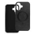 Etui na iPhone 16 Gentleman Mag Cover zgodne z MagSafe czarne